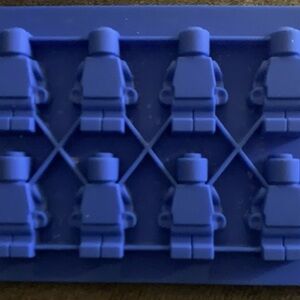 Blue Silicone Mold for Figures